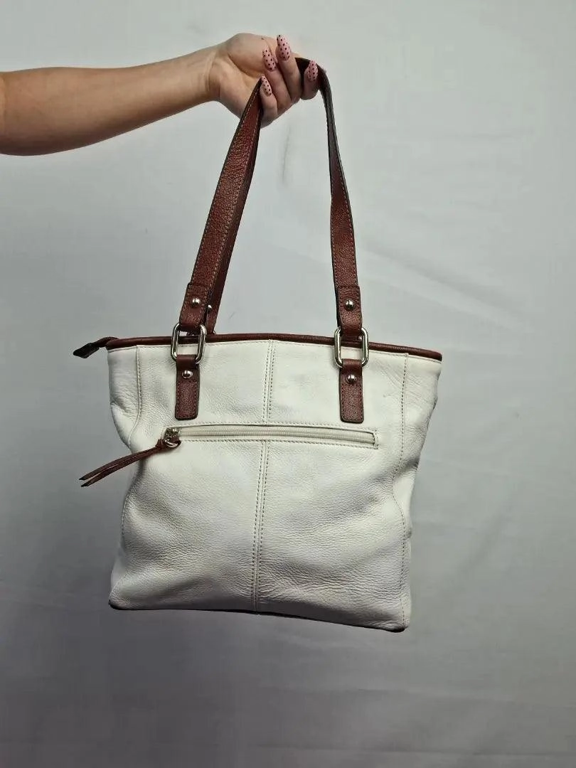 Cellini Contrast Medium Tote Handbag Size None