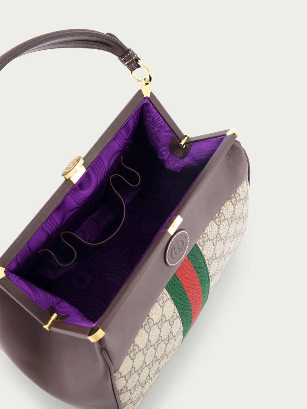 Cerniera Tessuto GG Supreme Handbag