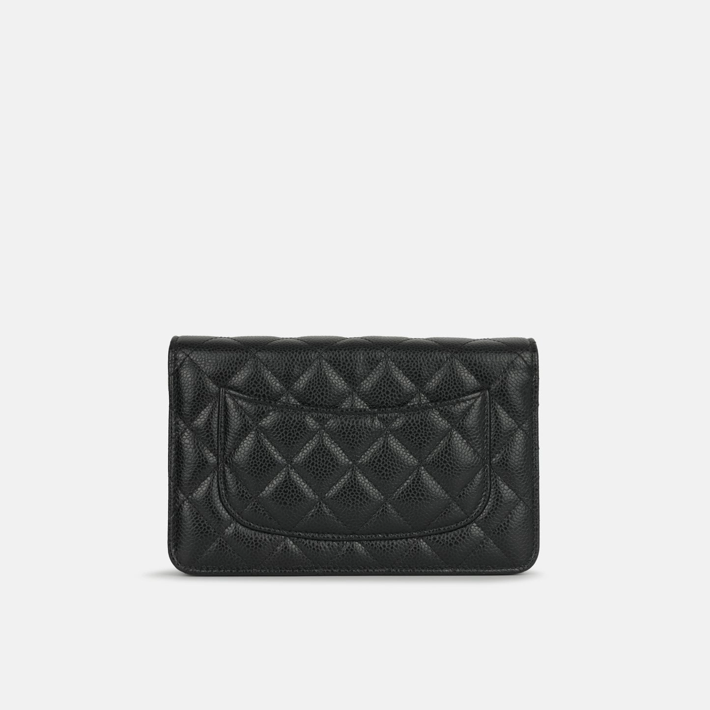 Chanel - Classic Wallet On Chain - Black Caviar GHW - Pre-Loved - 2019