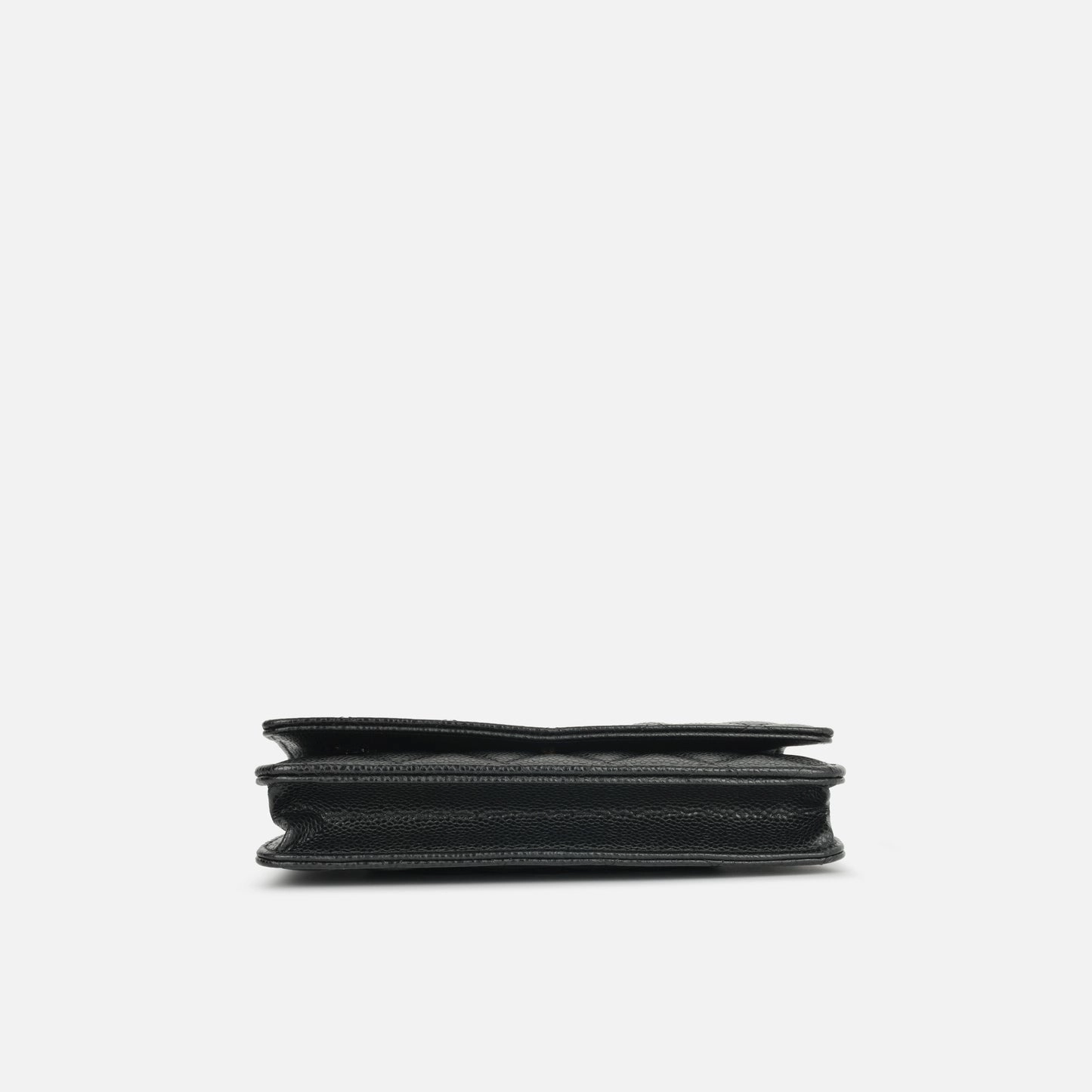 Chanel - Classic Wallet On Chain - Black Caviar GHW - Pre-Loved - 2019