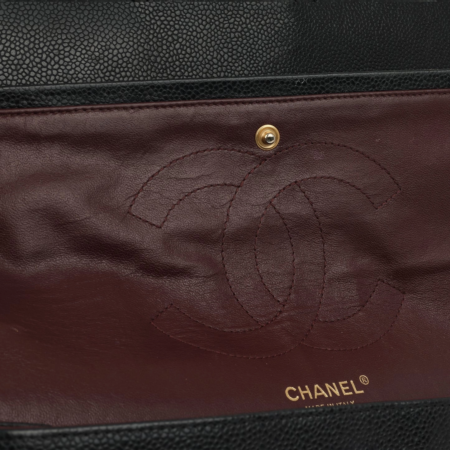 Chanel - Jumbo Classic Flap - Black Caviar GHW - 2012 - Pre-loved