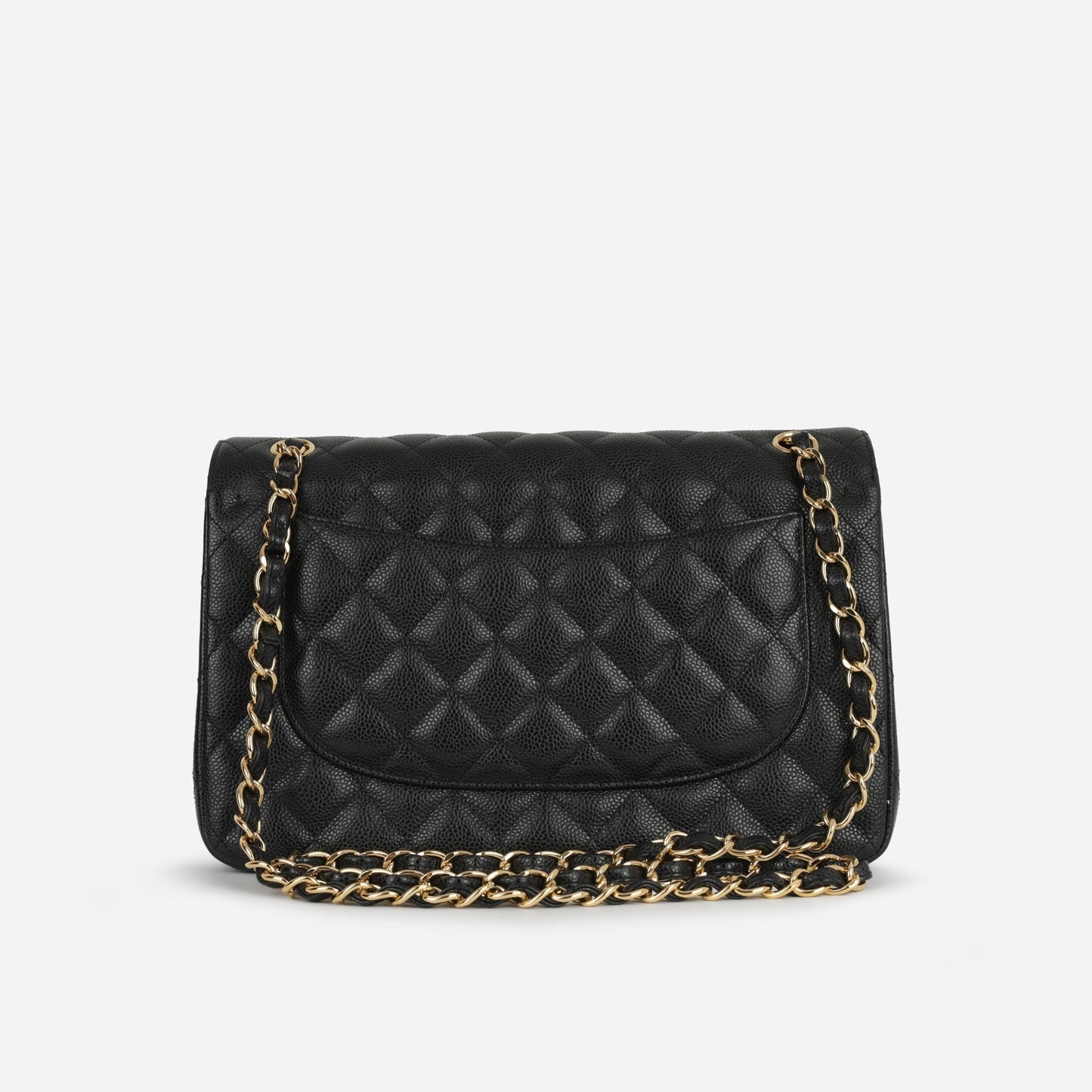 Chanel - Jumbo Classic Flap - Black Caviar GHW - 2018 - Pristine