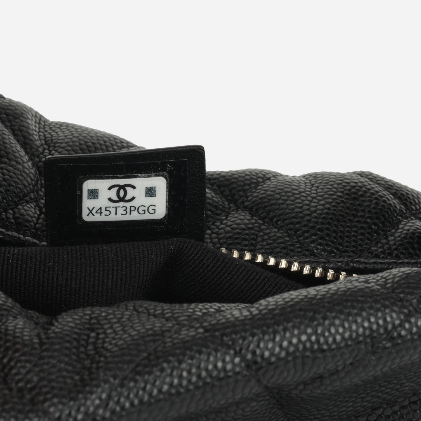 Chanel - Mini Bow Hobo Pouch - Black Caviar GHW - Pre-Loved