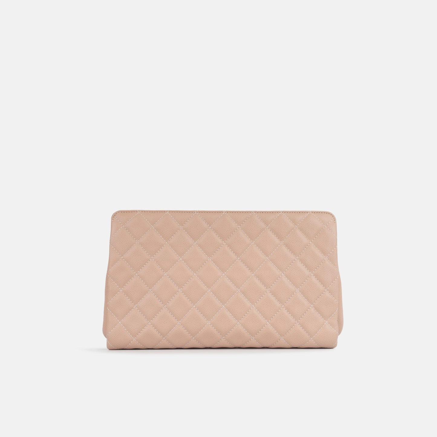 Chanel - Timeless Clutch - Pink Caviar SHW - 2014/15 - Pre-Loved