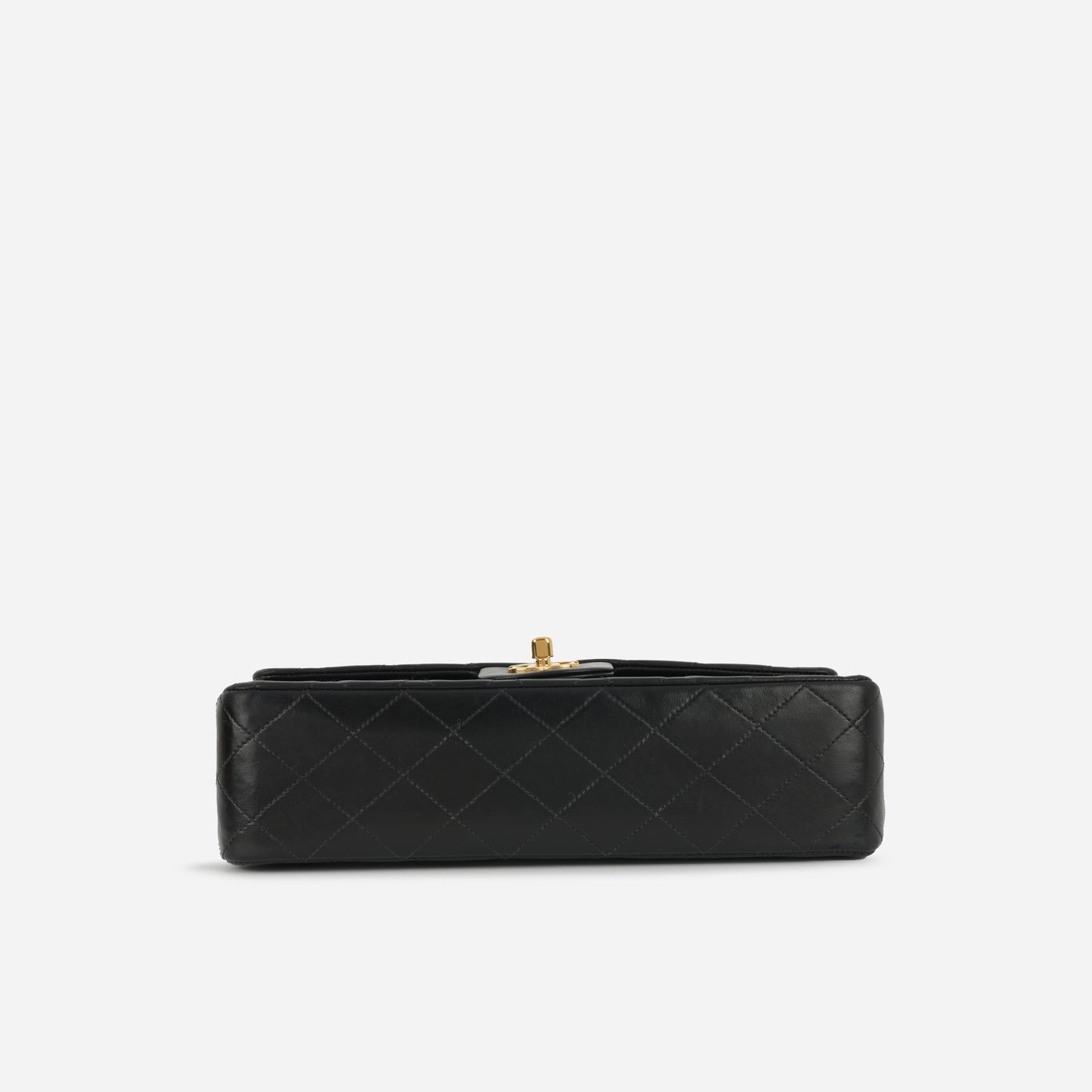 Chanel - Vintage Medium Classic Flap - Black Lambskin GHW - 1996 - Pre-Loved