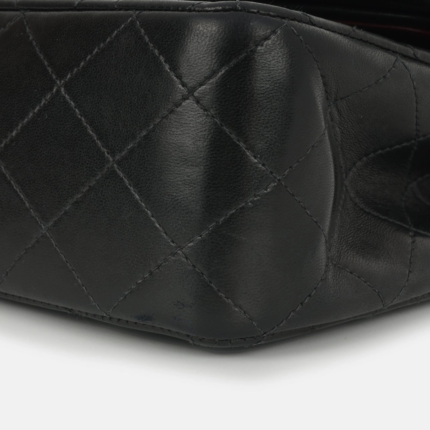 Chanel - Vintage Medium Classic Flap - Black Lambskin GHW - 1996 - Pre-Loved