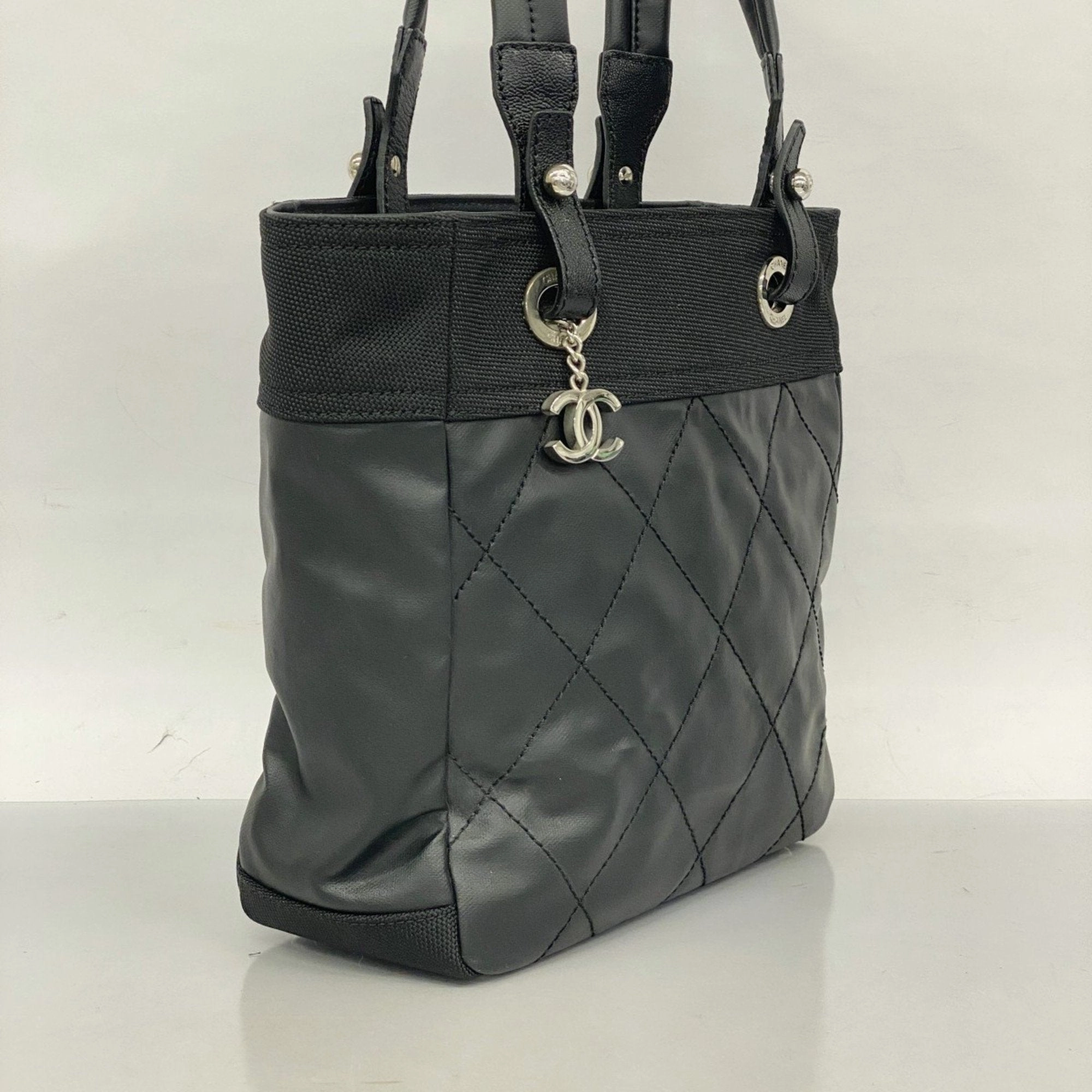 Chanel Biarritz Canvas Tote Bag (Pre-Owned)