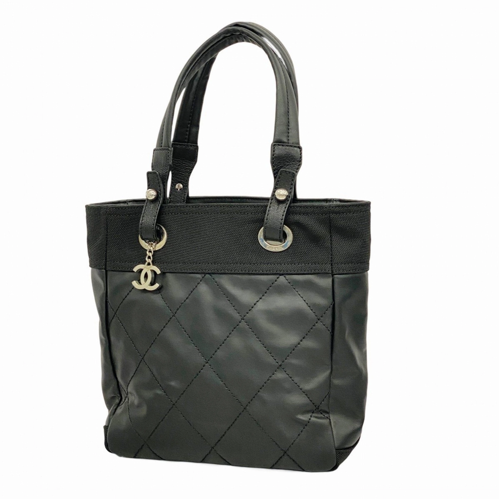 Chanel Biarritz Canvas Tote Bag (Pre-Owned)