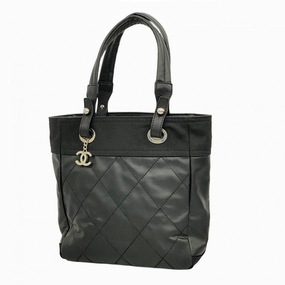 Chanel Biarritz Canvas Tote Bag (Pre-Owned)