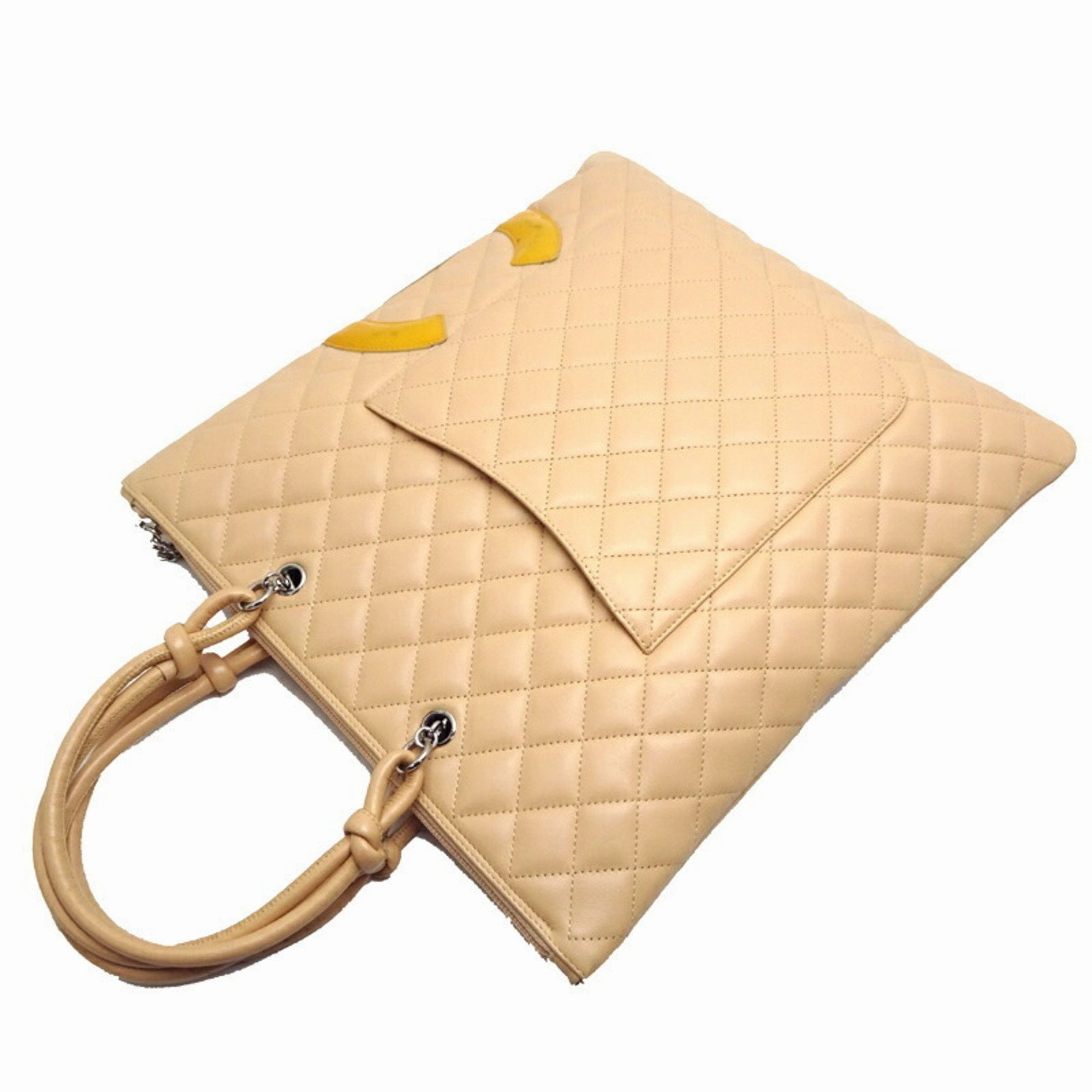 Chanel Cambon Leather Tote Bag (Pre-Owned)