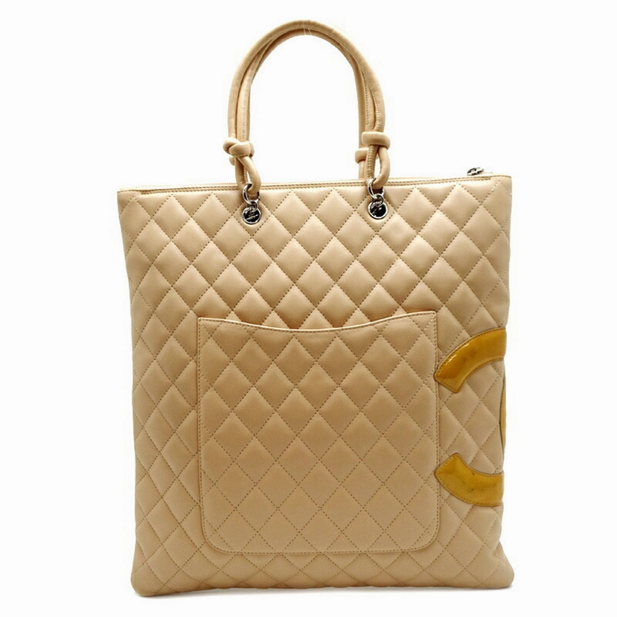 Chanel Cambon Leather Tote Bag (Pre-Owned)