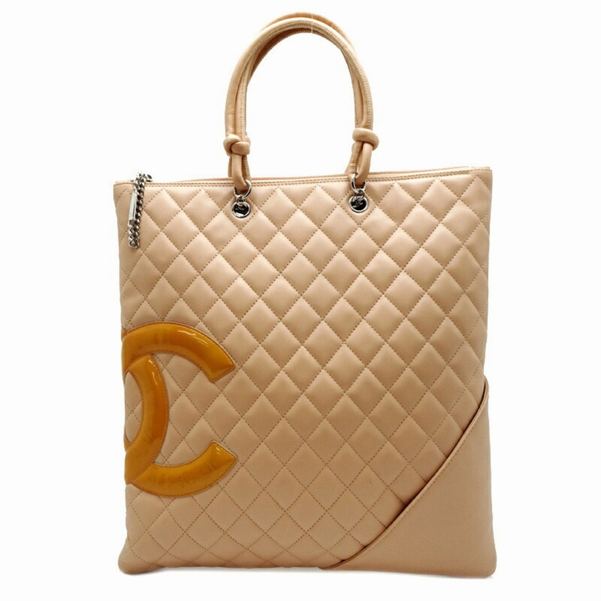 Chanel Cambon Leather Tote Bag (Pre-Owned)