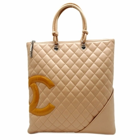 Chanel Cambon Leather Tote Bag (Pre-Owned)