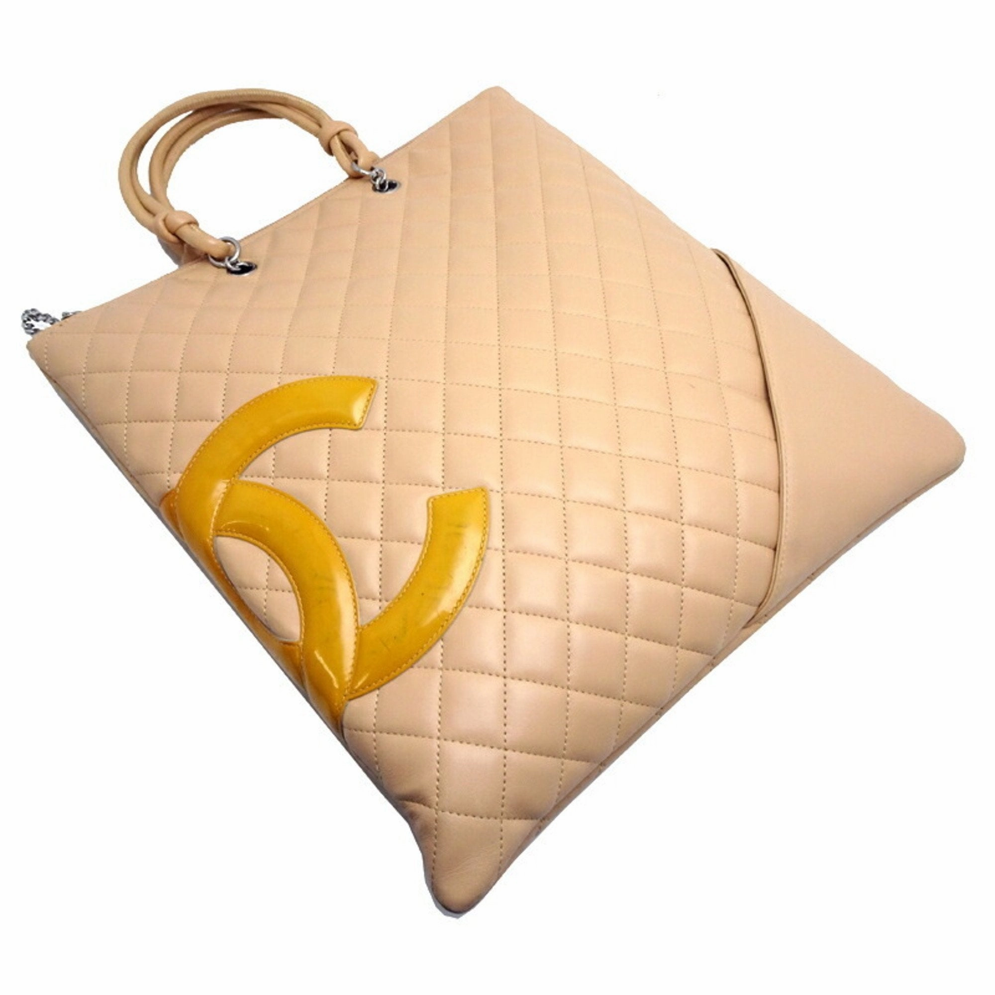 Chanel Cambon Leather Tote Bag (Pre-Owned)