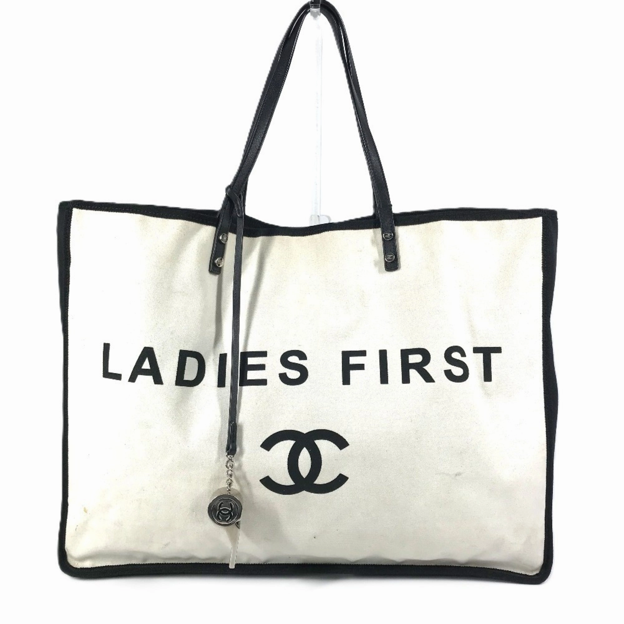 Chanel  Canvas Shoulder Bag Tote Bag (Pre-Owned)
