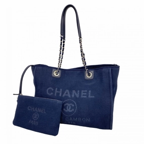 Chanel Canvas Tote Bag (Pre-Owned)