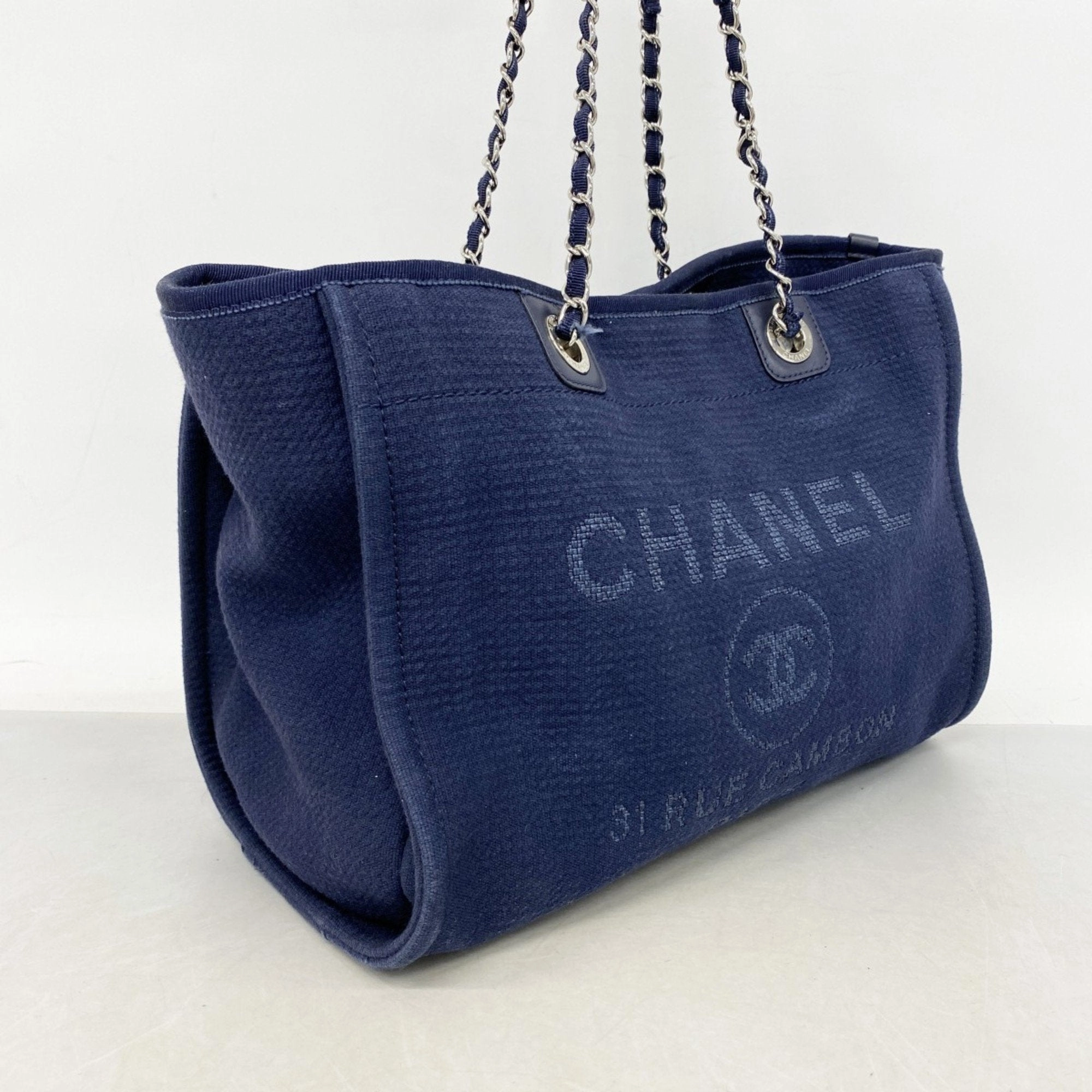 Chanel Canvas Tote Bag (Pre-Owned)