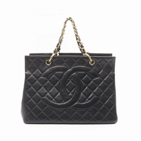 Chanel Caviar Leather Leather Tote Bag (Pre-Owned)