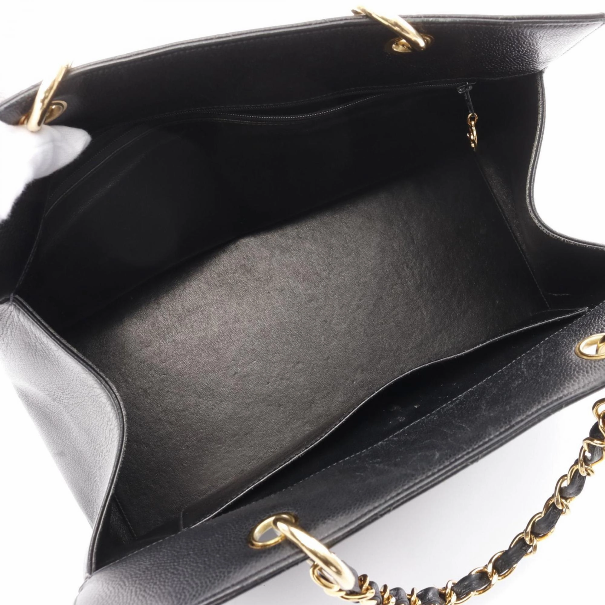 Chanel Caviar Leather Leather Tote Bag (Pre-Owned)