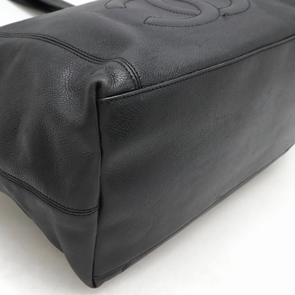 Chanel Caviar Skin Coco Mark Tote Bag