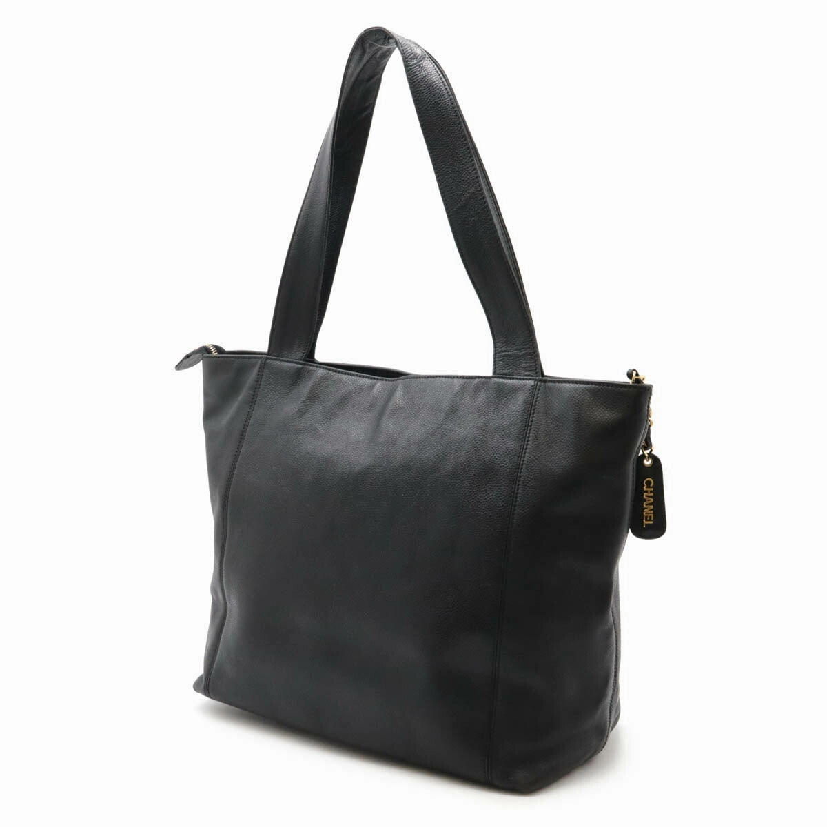Chanel Caviar Skin Coco Mark Tote Bag