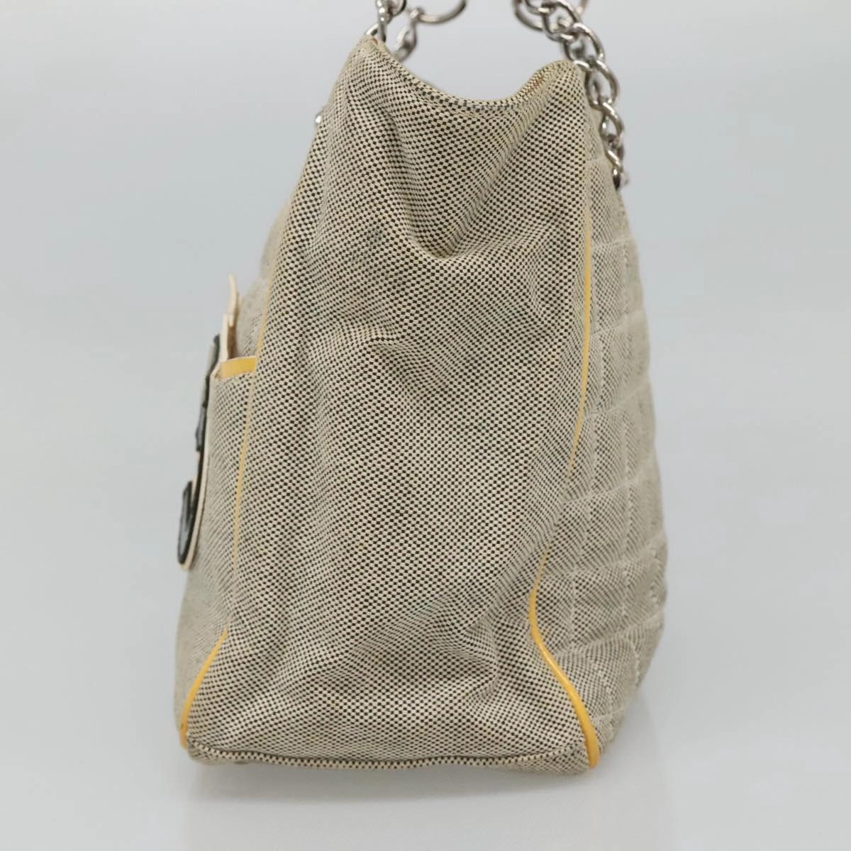 Chanel Cc Canvas Tote Bag (Pre-Owned)