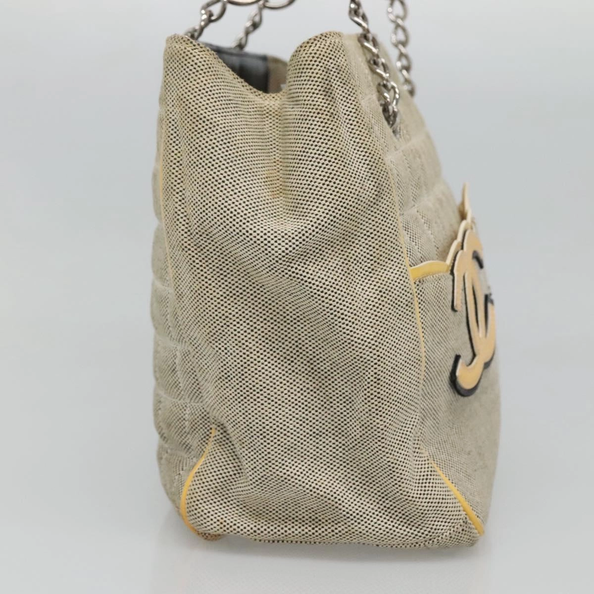 Chanel Cc Canvas Tote Bag (Pre-Owned)