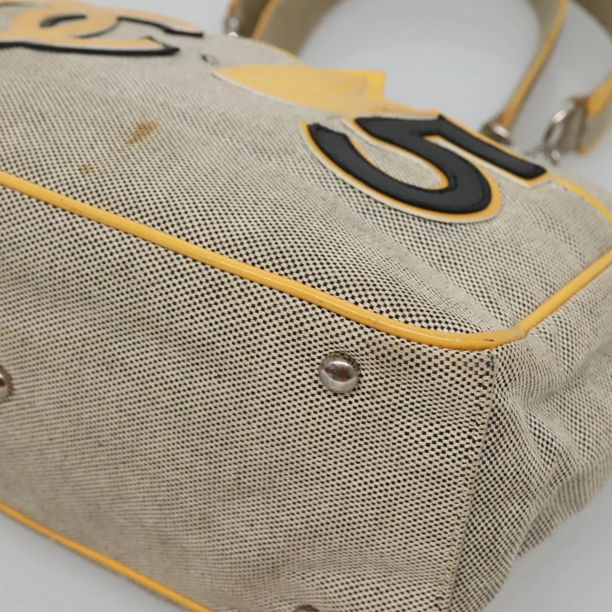 Chanel Cc Canvas Tote Bag (Pre-Owned)