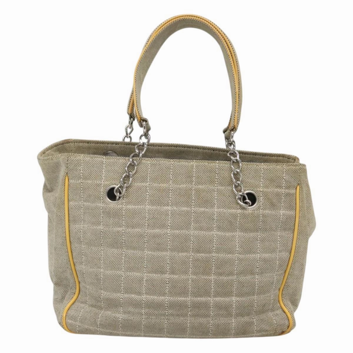 Chanel Cc Canvas Tote Bag (Pre-Owned)