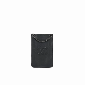 Chanel CC Phone Holder - Black
