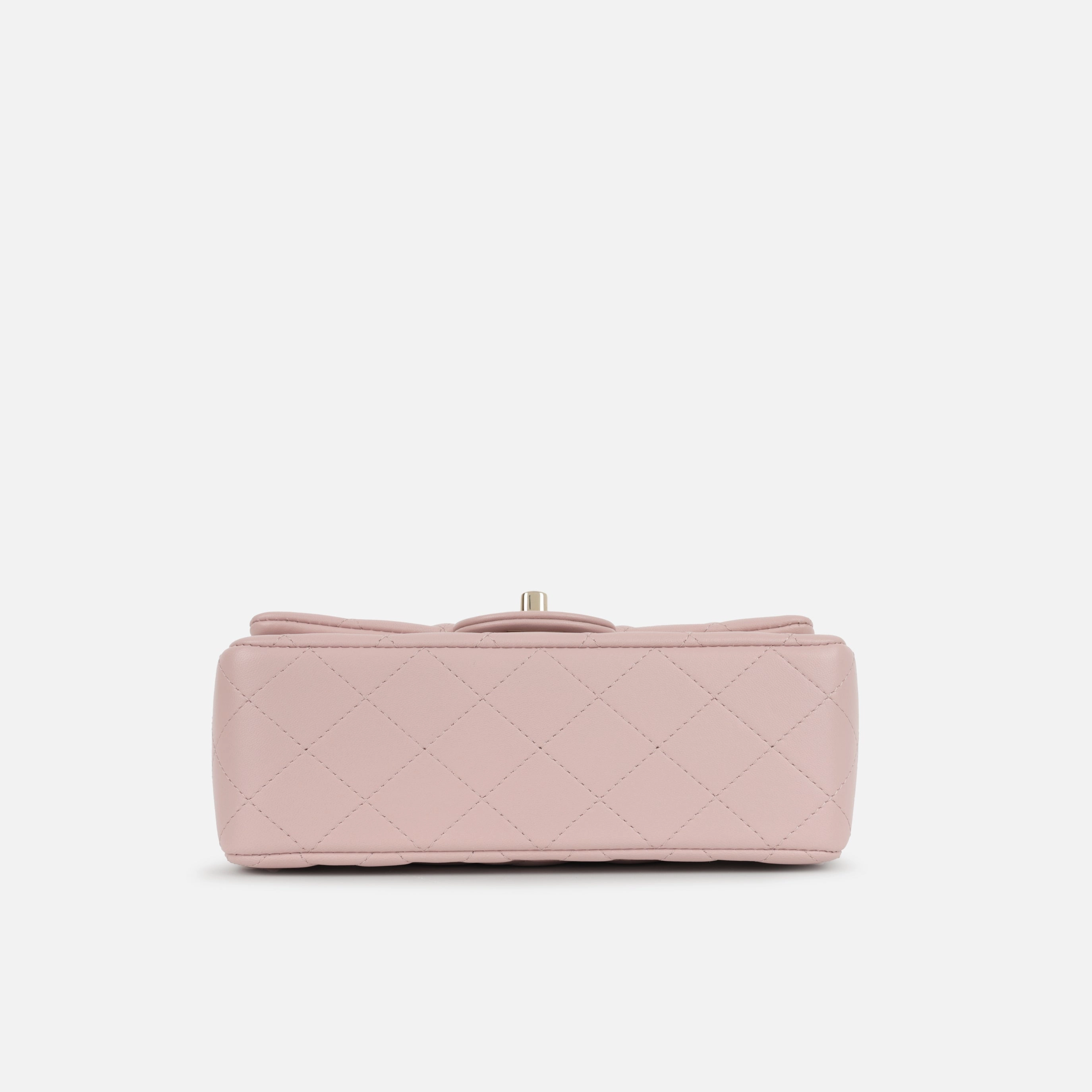 Chanel Chanel Mini Rectangular Top Handle - Light Mauve