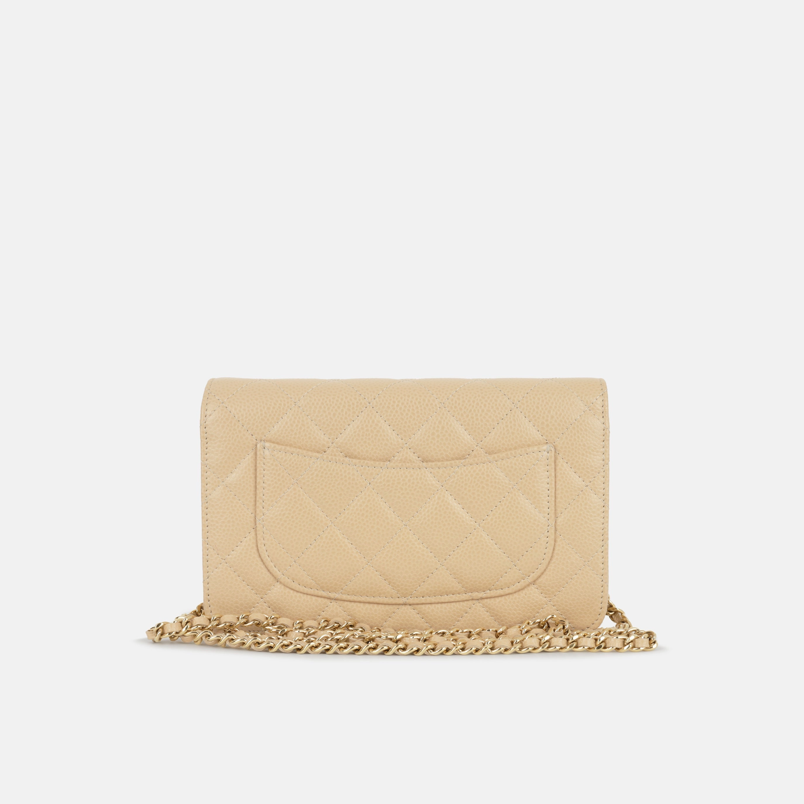 Chanel Classic Wallet on Chain