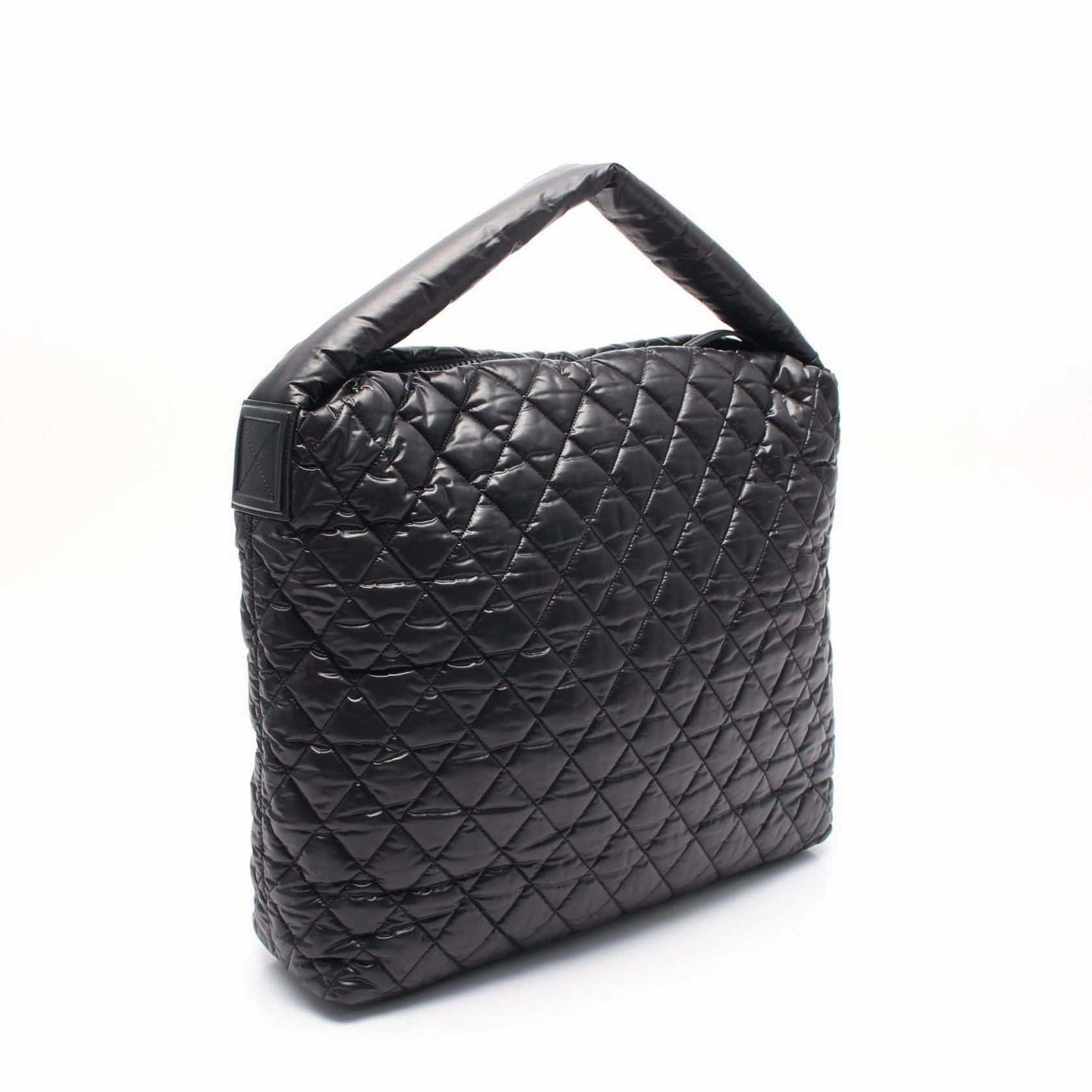 Chanel Coco Cocoon Nylon Leather Tote Bag