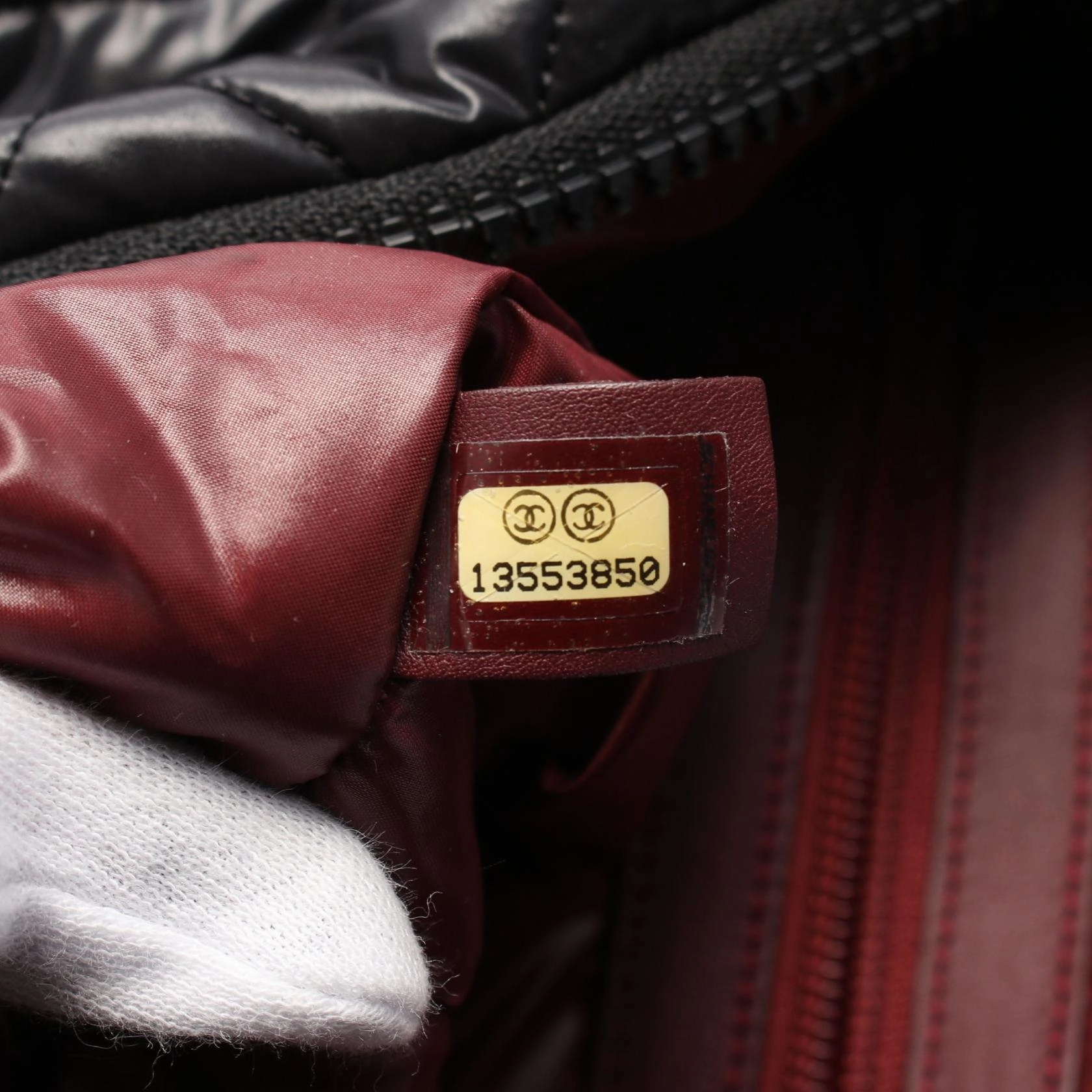 Chanel Coco Cocoon Nylon Leather Tote Bag