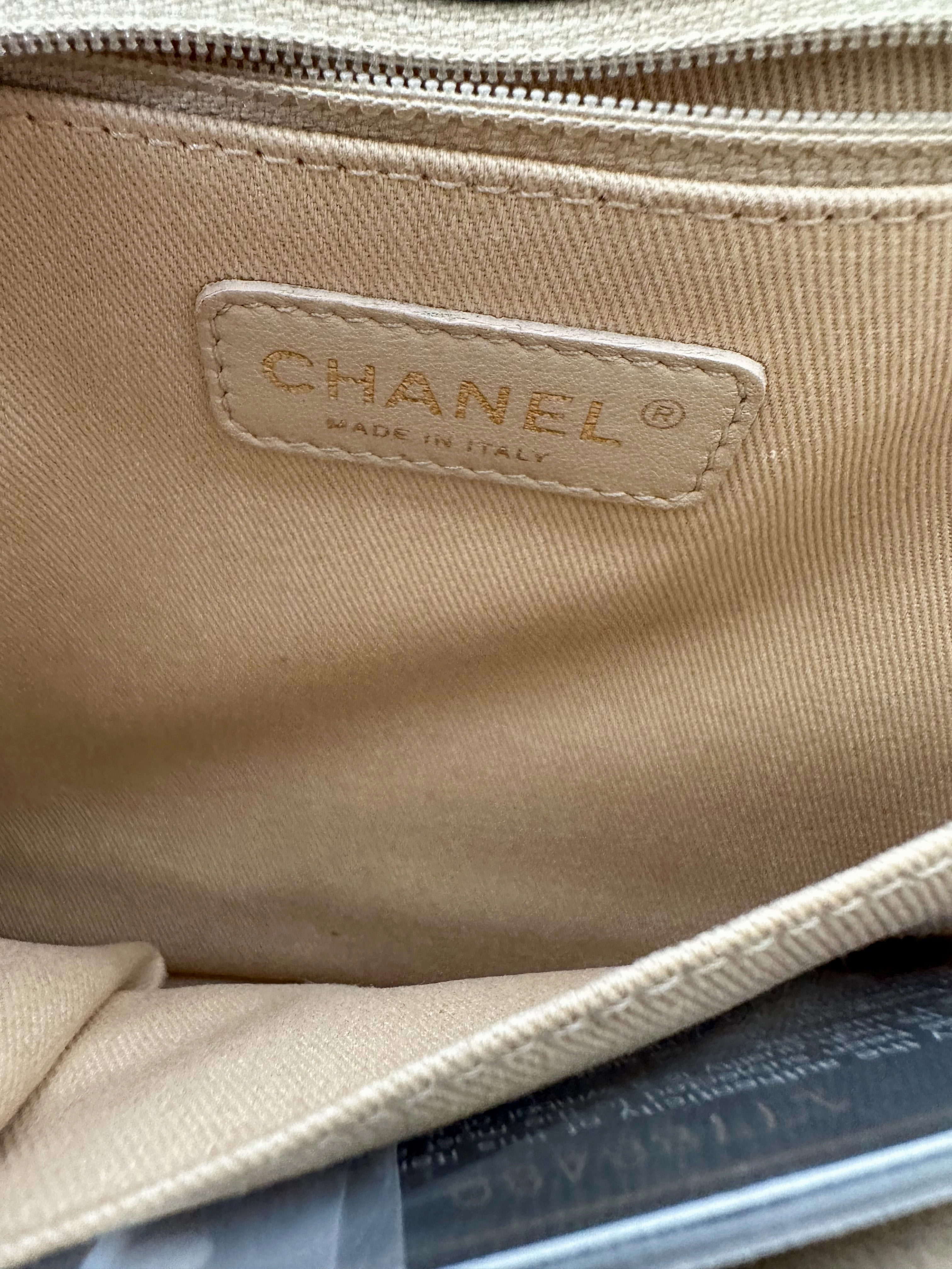 Chanel Dark Blue Jumbo Boy Bag