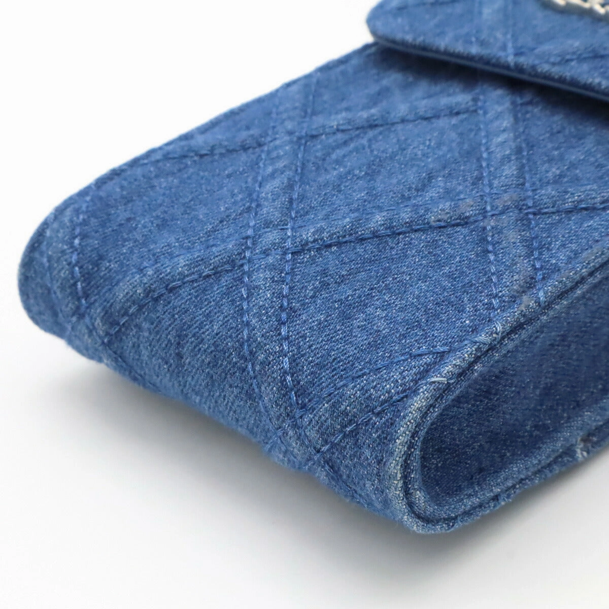 Chanel Denim 19 Coco Mark Crossbody Bag