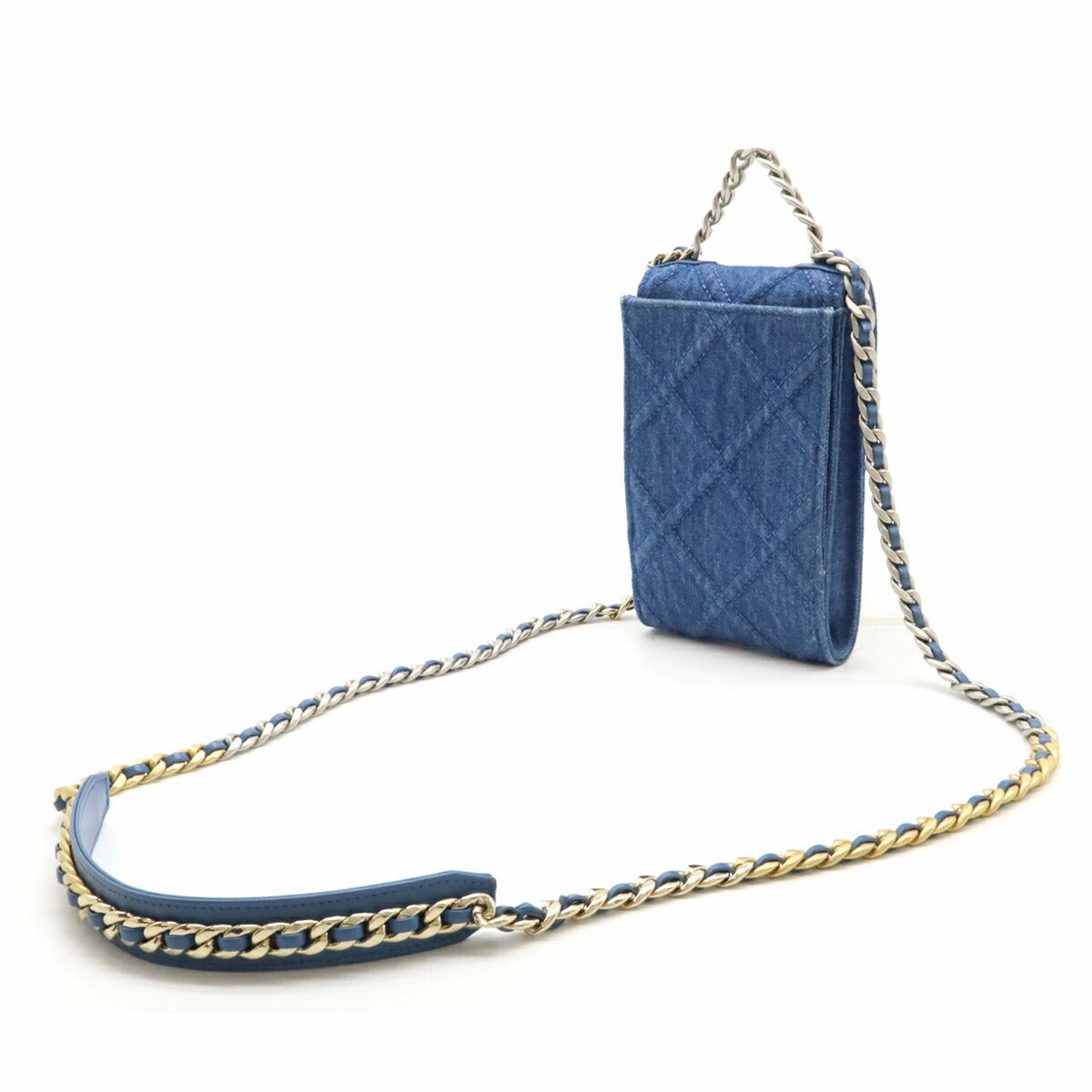 Chanel Denim 19 Coco Mark Crossbody Bag