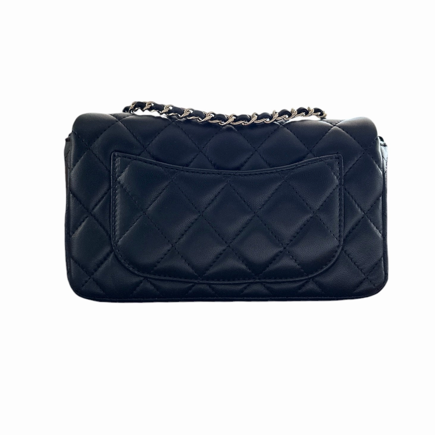 Chanel Extra Mini Rectangular Flap Bag - Black (NWT)
