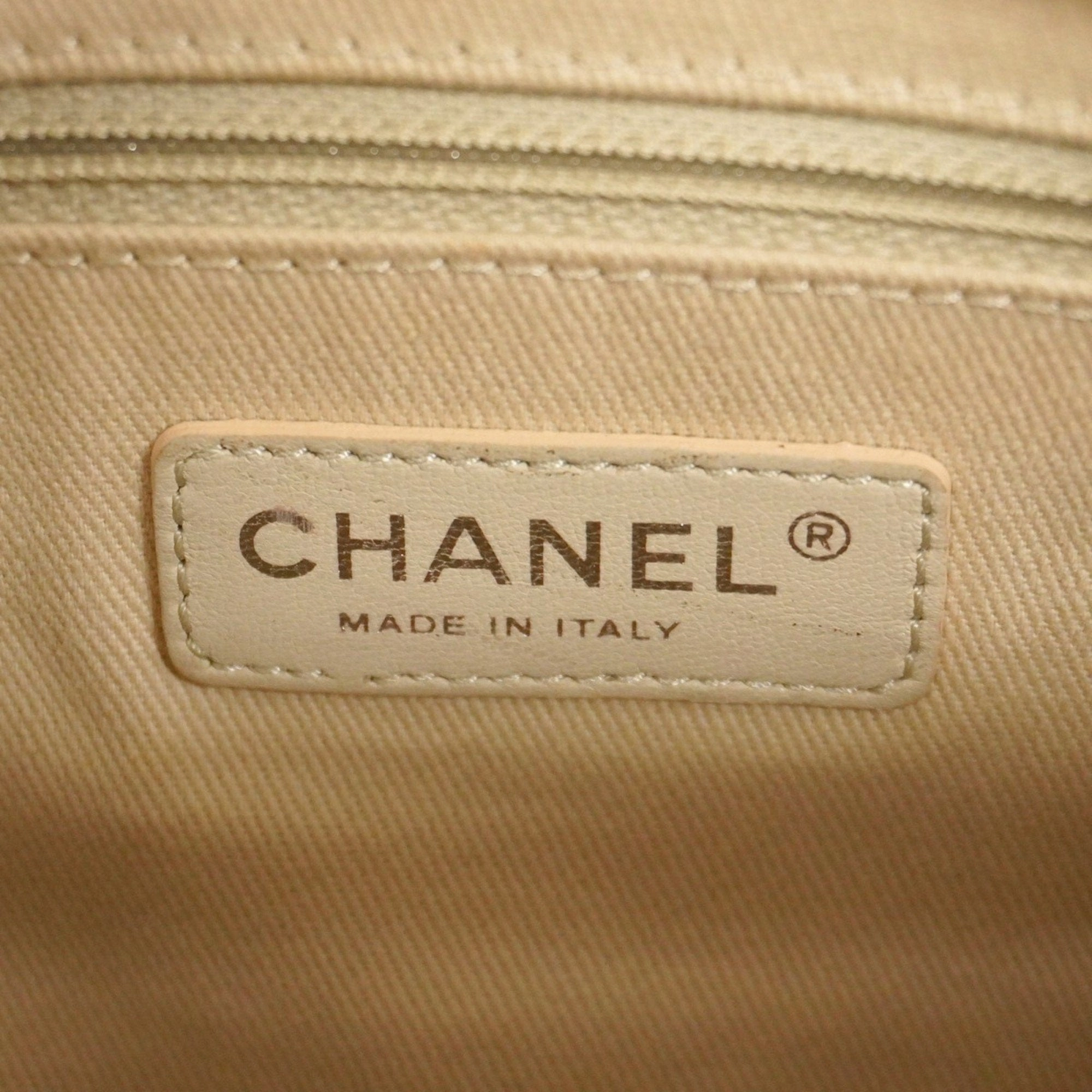 Chanel Grained Calfskin Tote Bag (Pre-Owned)