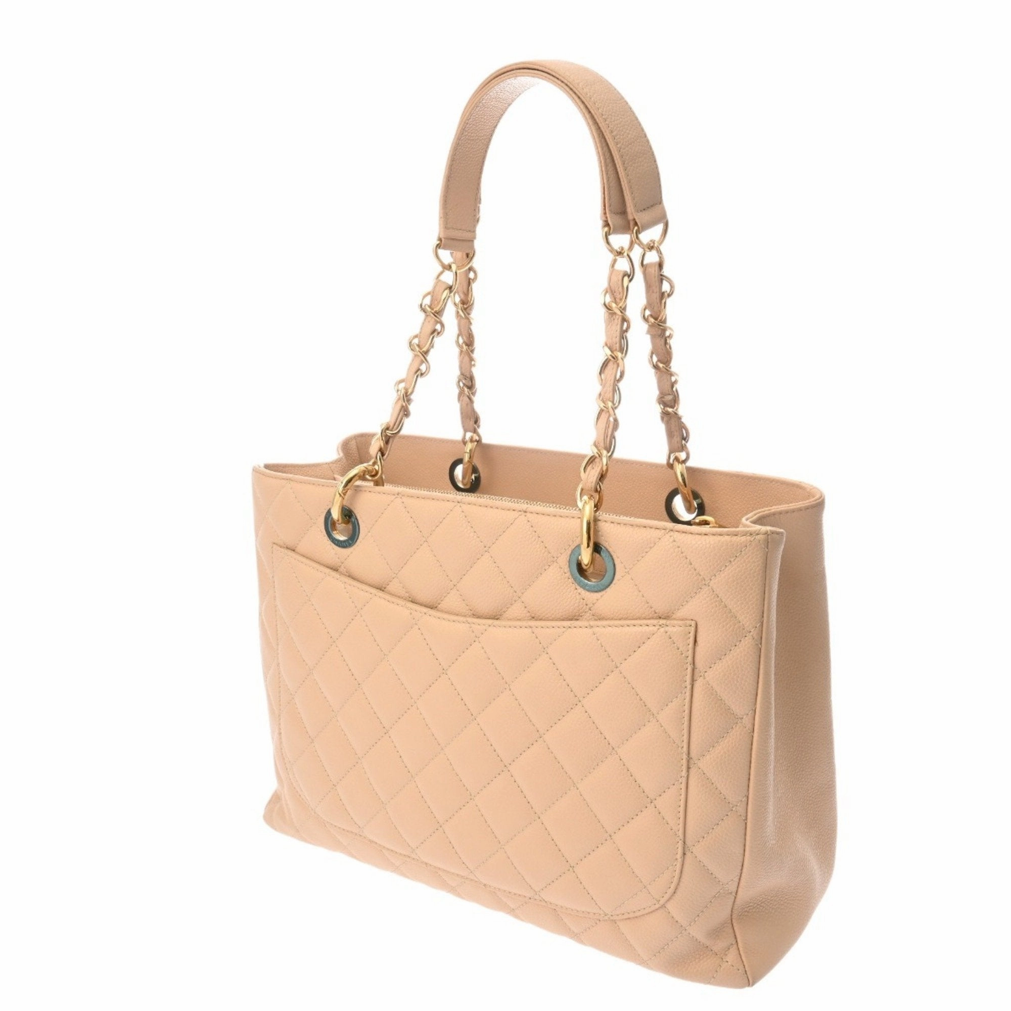 Chanel Grained Calfskin Tote Bag (Pre-Owned)