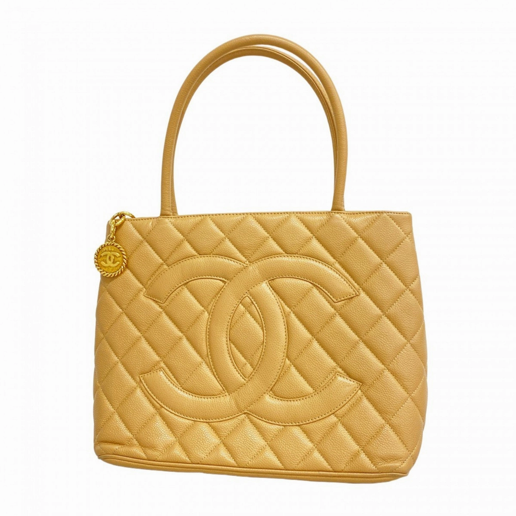 Chanel Grained Calfskin Tote Bag (Pre-Owned)