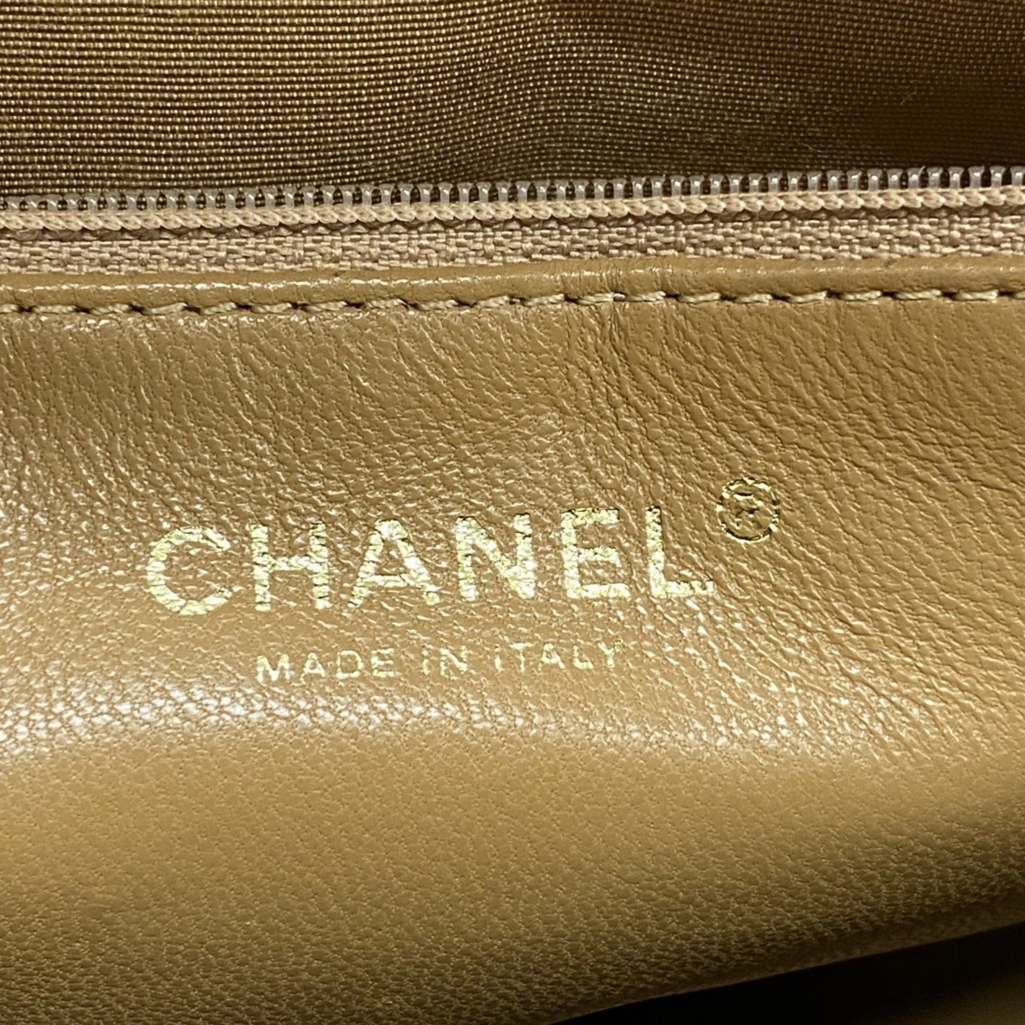 Chanel Grained Calfskin Tote Bag (Pre-Owned)
