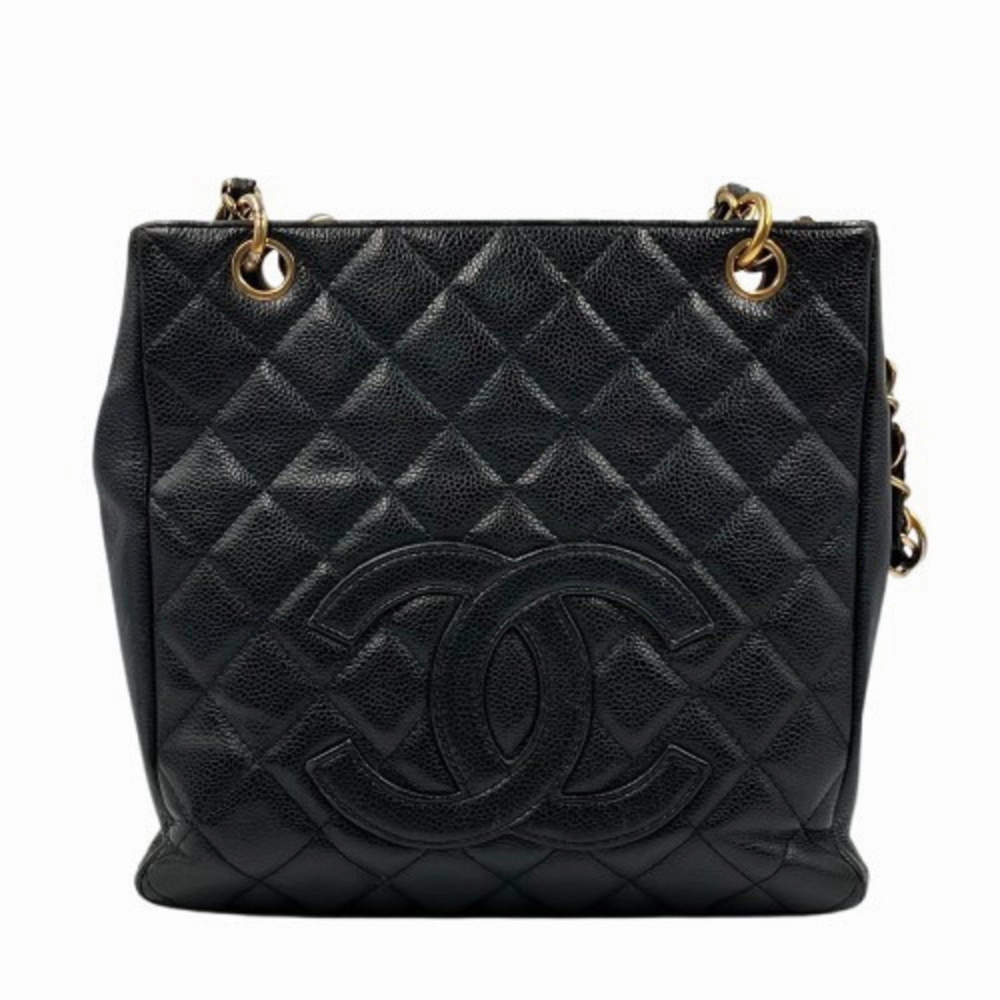 Chanel Grained Calfskin Tote Bag (Pre-Owned)