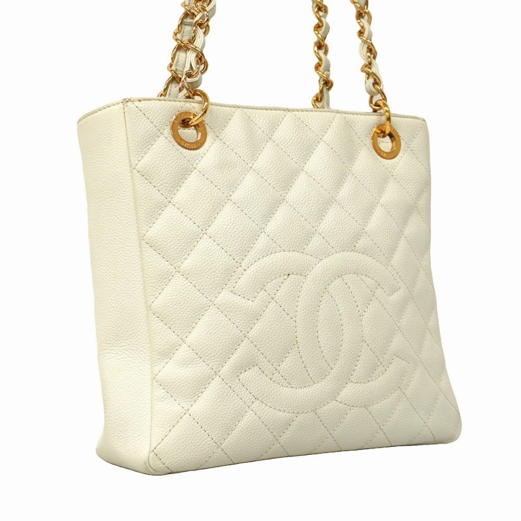 Chanel Grained Calfskin Tote Bag (Pre-Owned)