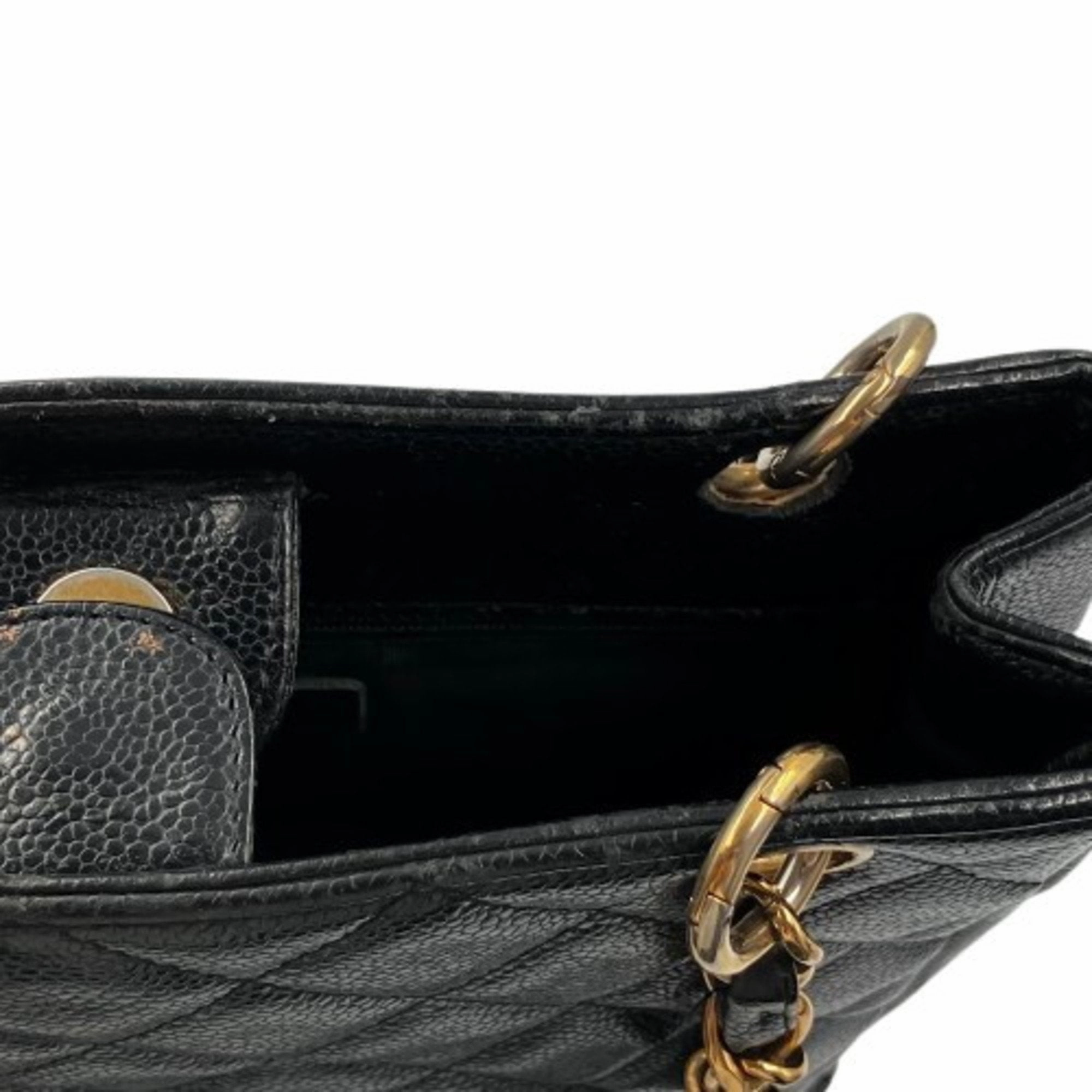 Chanel Grained Calfskin Tote Bag (Pre-Owned)