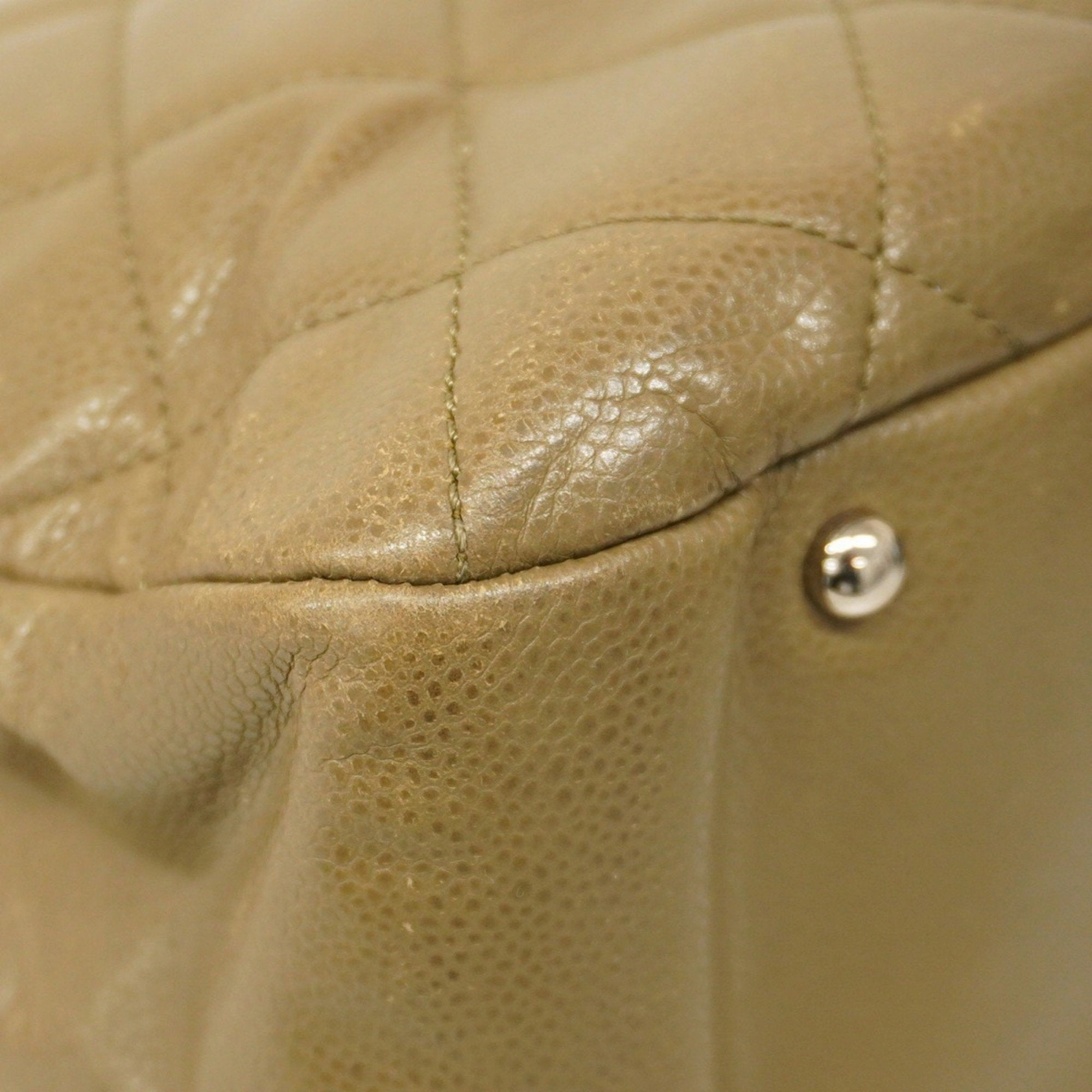 Chanel Grained Calfskin Tote Bag (Pre-Owned)
