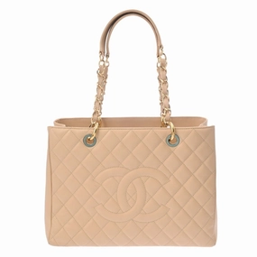 Chanel Grained Calfskin Tote Bag (Pre-Owned)