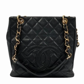 Chanel Grained Calfskin Tote Bag (Pre-Owned)