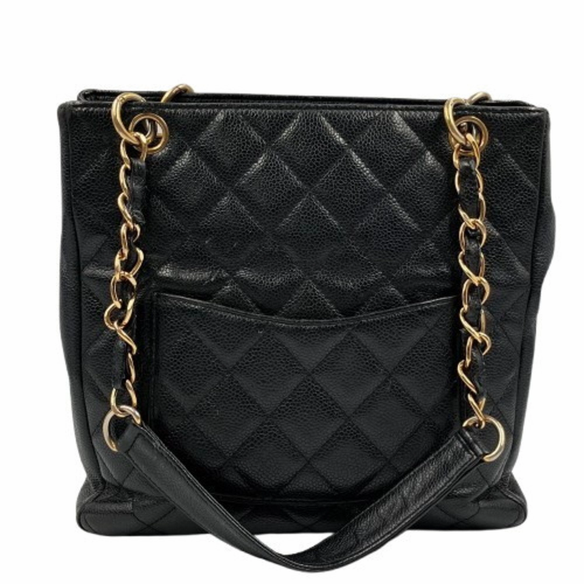 Chanel Grained Calfskin Tote Bag (Pre-Owned)