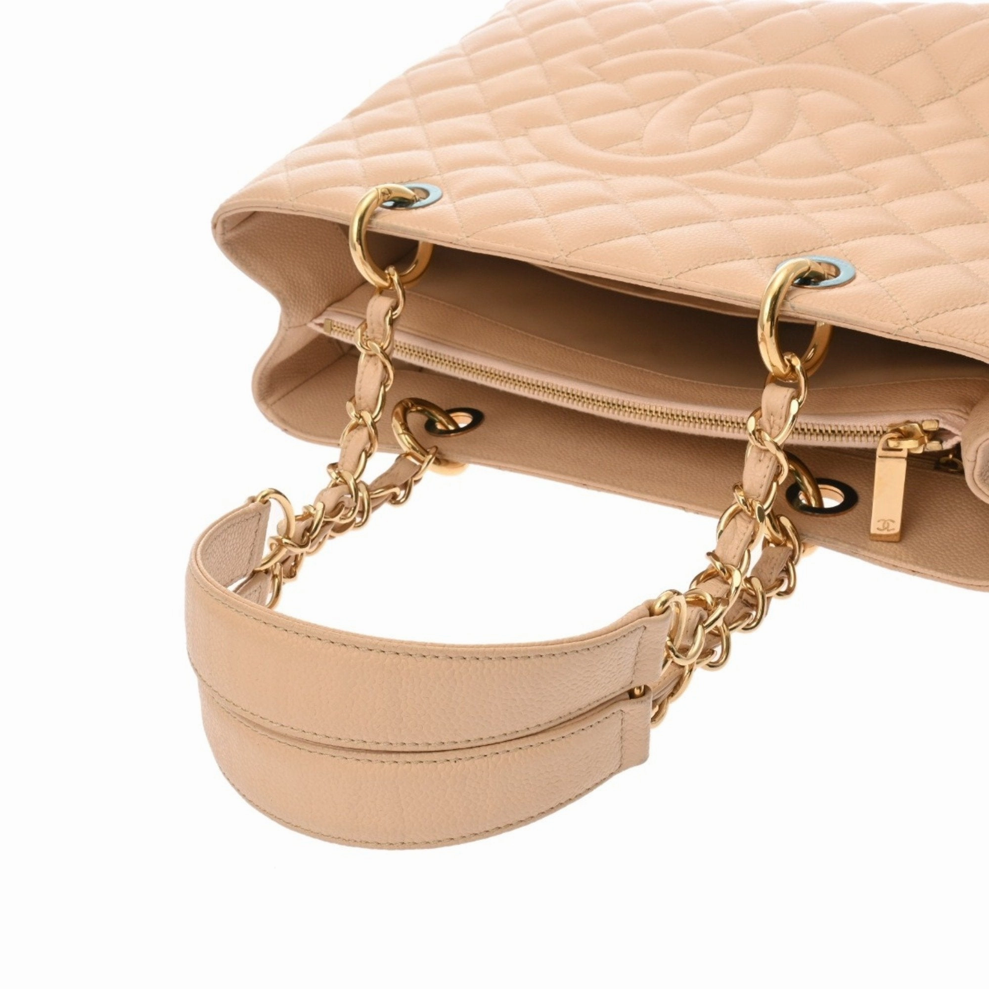 Chanel Grained Calfskin Tote Bag (Pre-Owned)